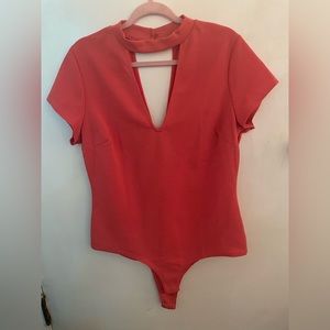 Nice Quality Very Cute Body Suit Cutout Top NEW 2XL